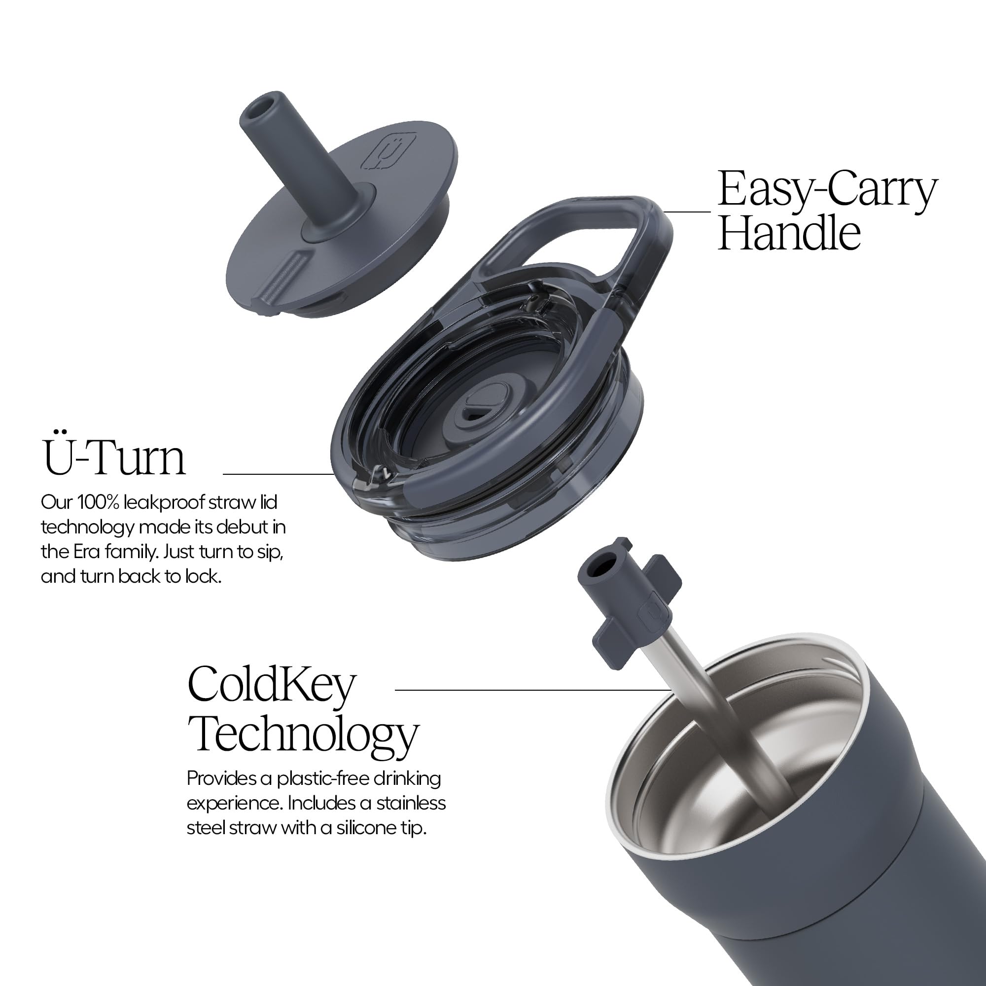 Foto 4 pulgar | Vaso Brümate Leap De 350 Ml, 100% A Prueba De Fugas Para Niños, Con Asa - Venta Internacional.