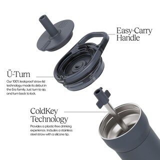 Foto 3 | Vaso Brümate Leap De 350 Ml, 100% A Prueba De Fugas Para Niños, Con Asa - Venta Internacional.