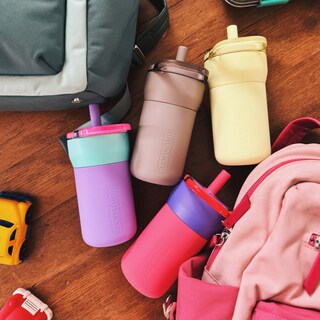 Foto 6 | Vaso Brümate Leap De 350 Ml, 100% A Prueba De Fugas Para Niños Con Mango Moc - Venta Internacional.