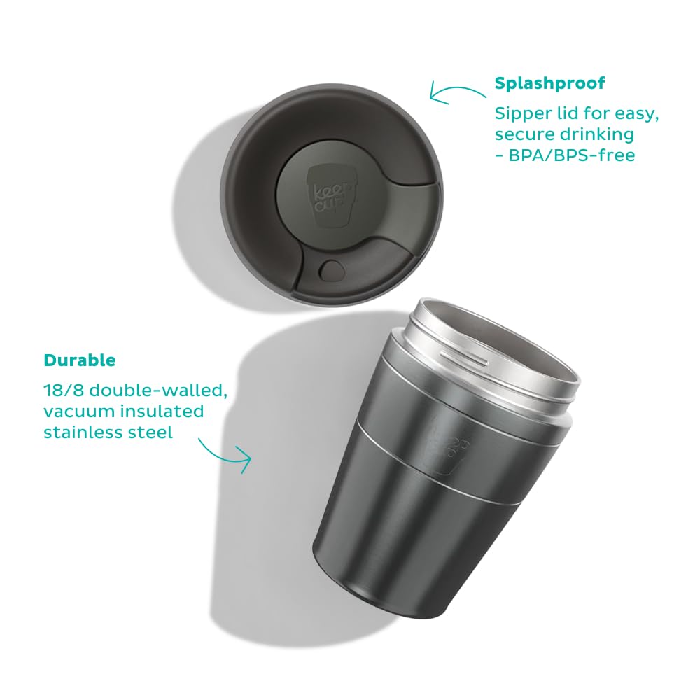 Foto 6 pulgar | Taza De Viaje Keepcup Traveller Con Aislamiento Al Vacío 340 Ml Qahwa - Venta Internacional.