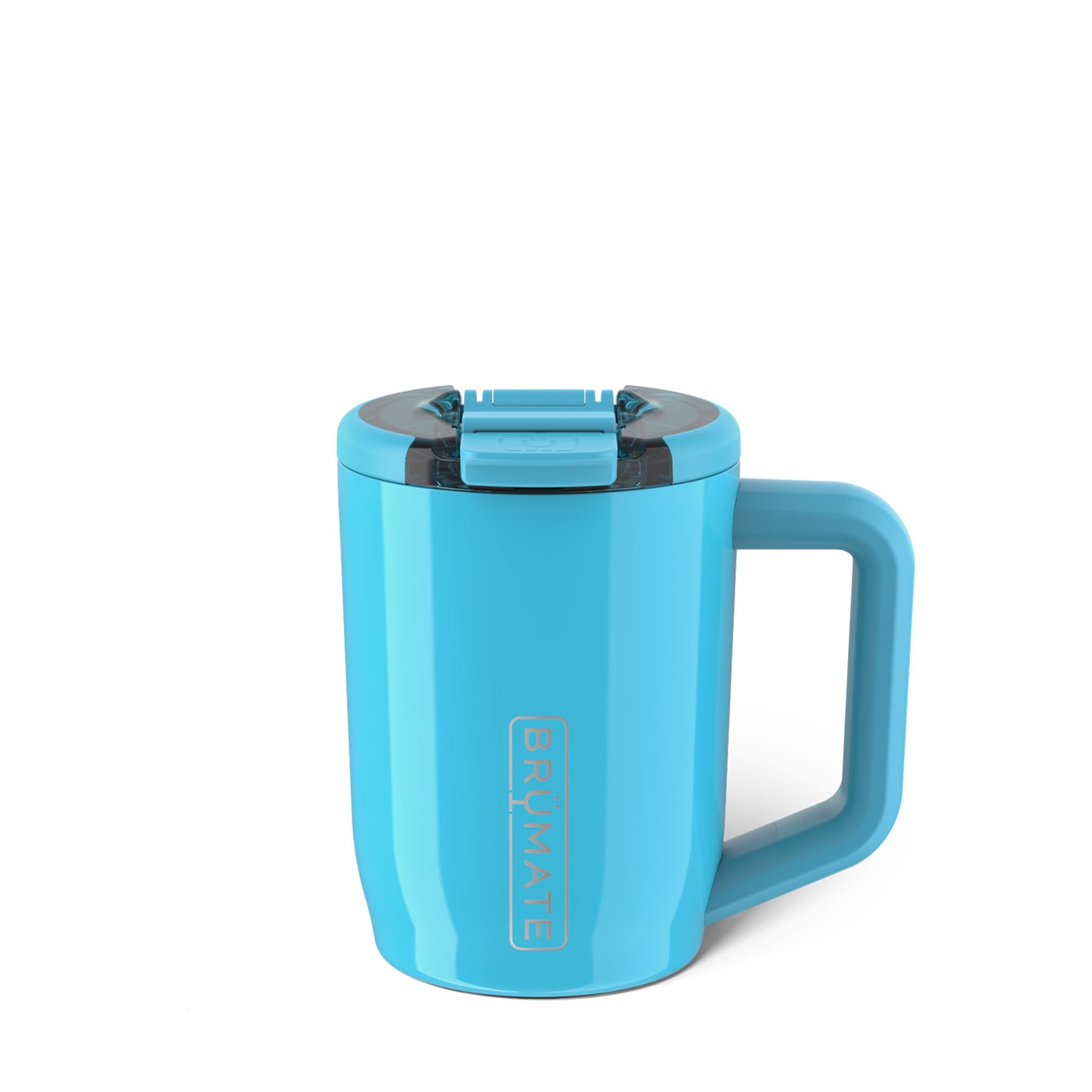Foto 2 pulgar | Taza De Café Brümate Müv, 450 Ml, Aislante, Con Asa Y Tapa, Color Azul - Venta Internacional.