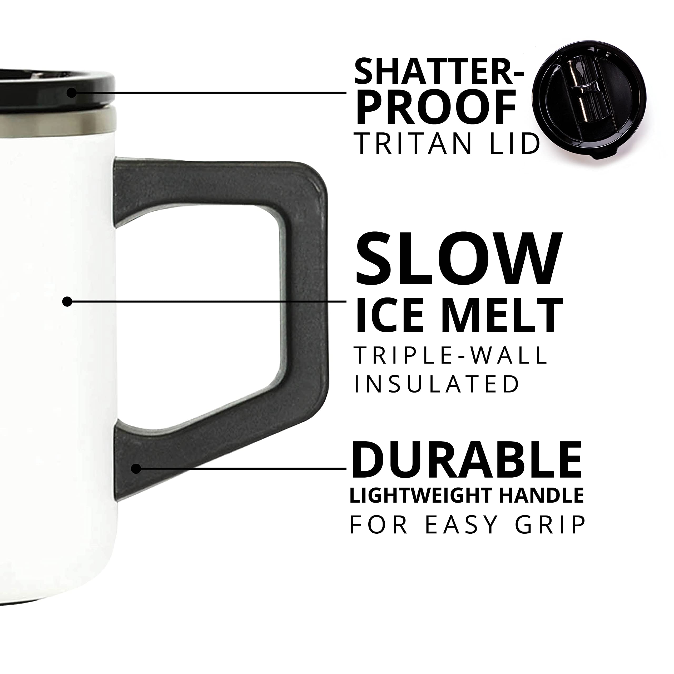 Foto 3 | Taza De Café Elemental Summit Con Aislamiento De Acero Inoxidable De 350 Ml - Venta Internacional.