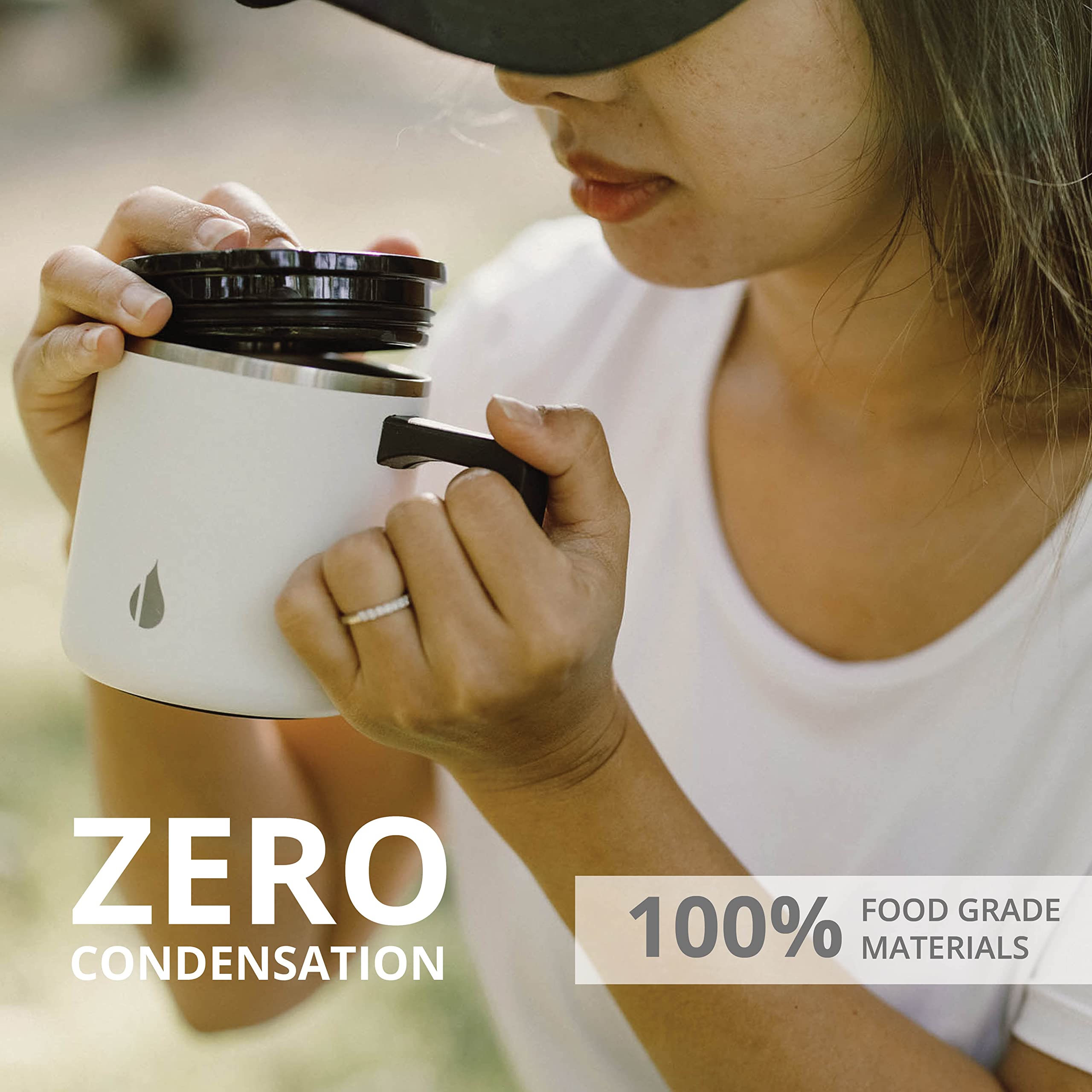 Foto 7 | Taza De Café Elemental Summit Con Aislamiento De Acero Inoxidable De 350 Ml - Venta Internacional.