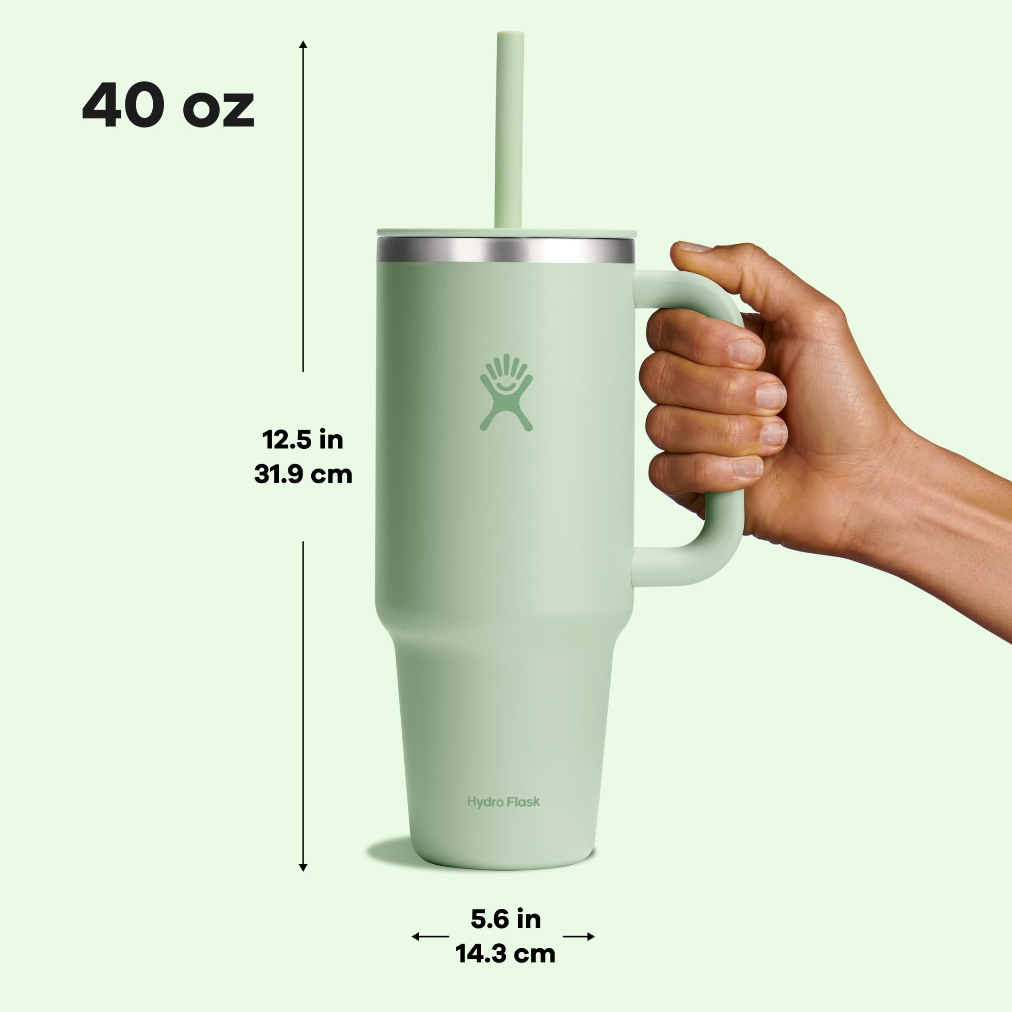 Foto 6 pulgar | Vaso De Viaje Hydro Flask, Aislante, Acero Inoxidable, 1,2 L - Venta Internacional.