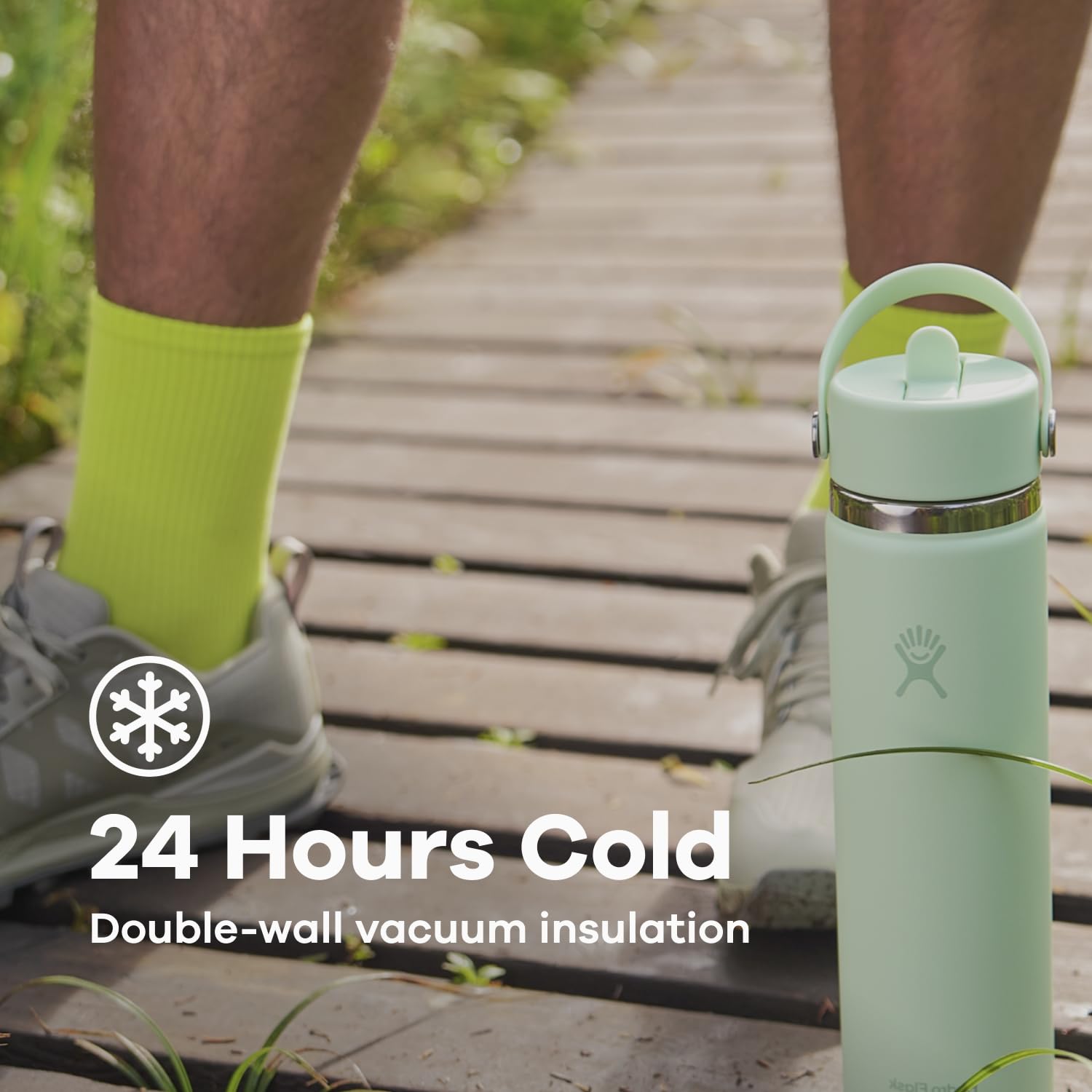 Foto 3 pulgar | Botella De Agua Hydro Flask Wide Flex Straw Cap 700 Ml - Venta Internacional.