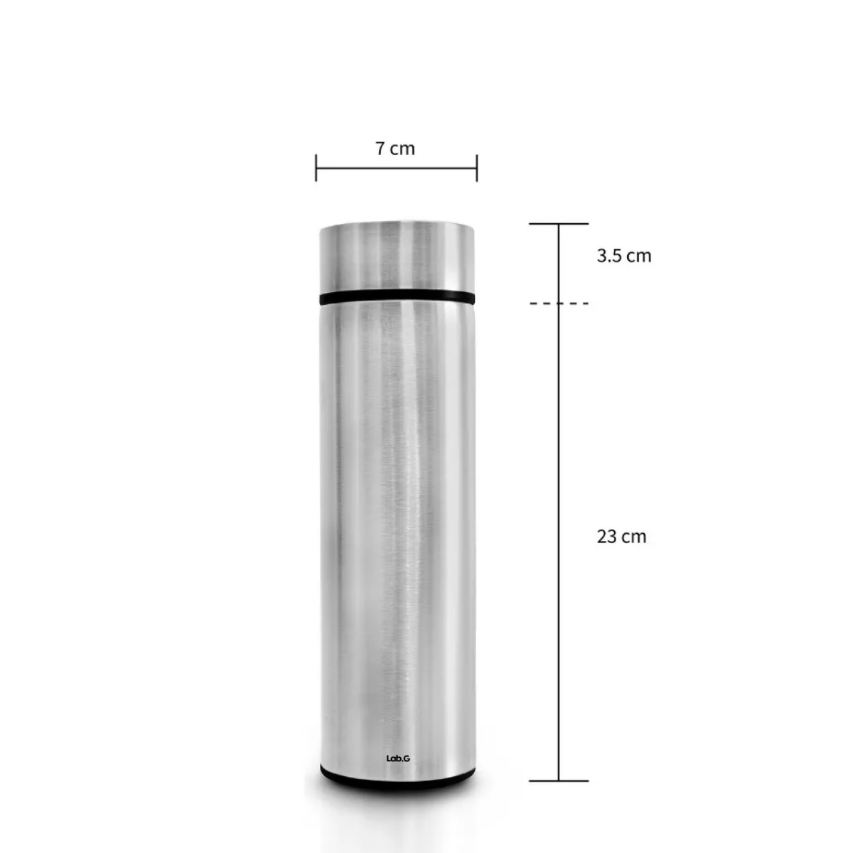 Foto 5 pulgar | Termo Digital Inteligentee 500ml Lab.g Blanco