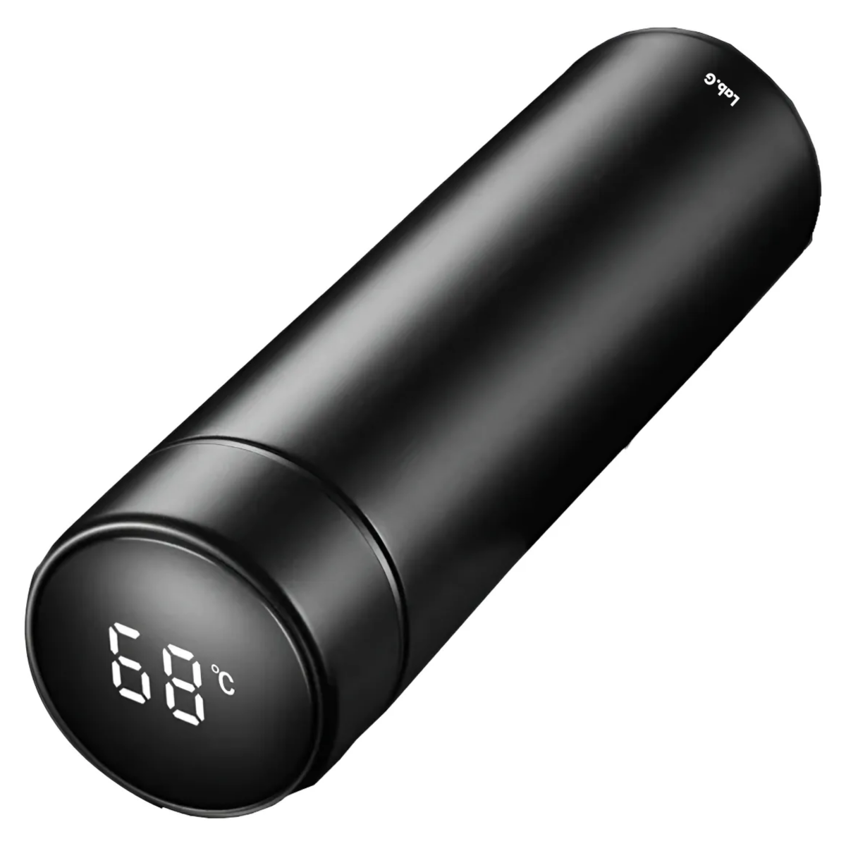 Termo Digital Inteligente Acero Inoxidable 500ml Lab.g Negro