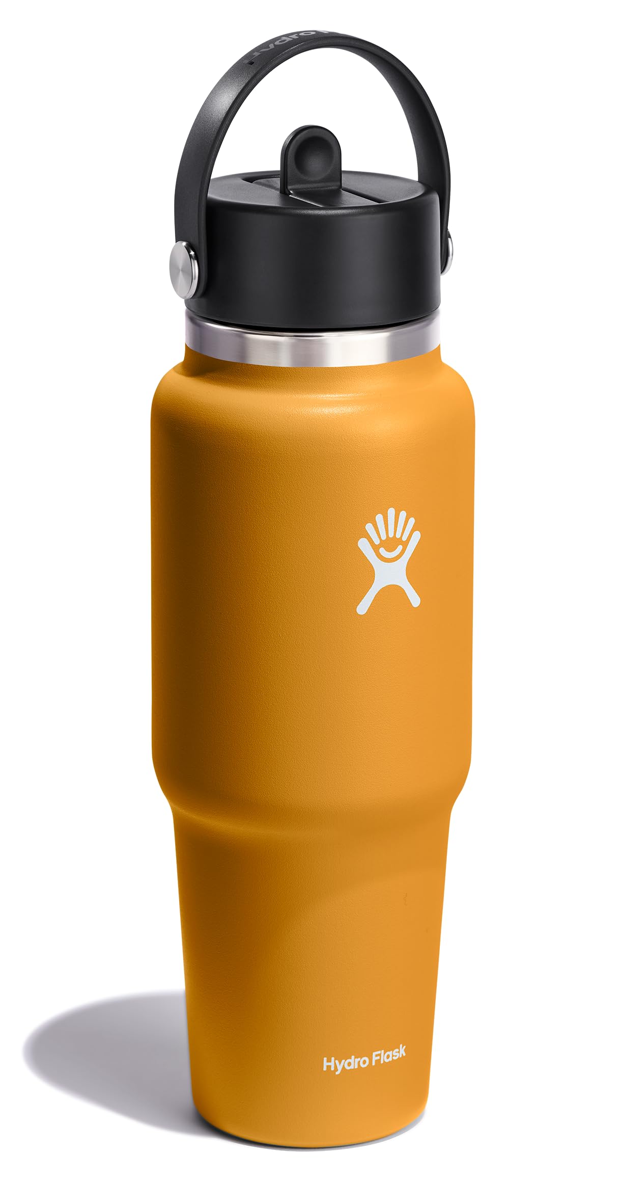 Foto 3 | Botella De Viaje Hydro Flask Con Pajita Flexible De 32 Onzas De Ancho Fossil - Venta Internacional.