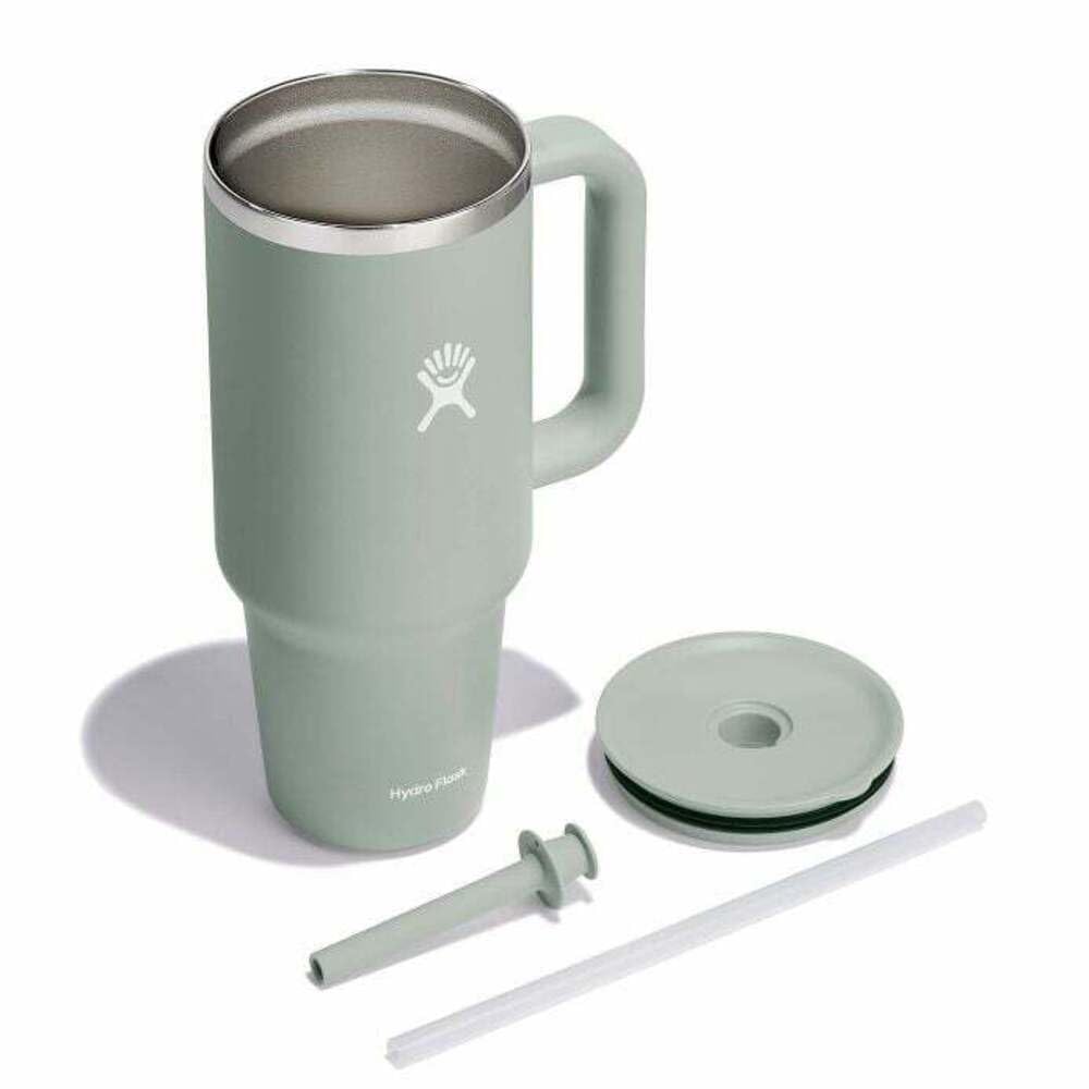 Foto 5 pulgar | Vaso Hydro Flask Travel De Acero Inoxidable, 1,2 L/40 Oz, Agave - Venta Internacional.