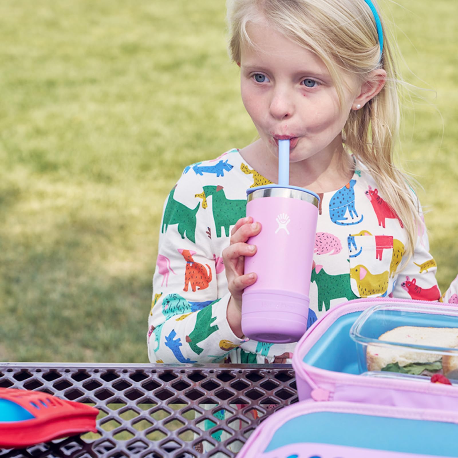 Foto 2 | Vaso Hydro Flask Kids De 355 Ml Con Pajita Y Anémona - Venta Internacional.