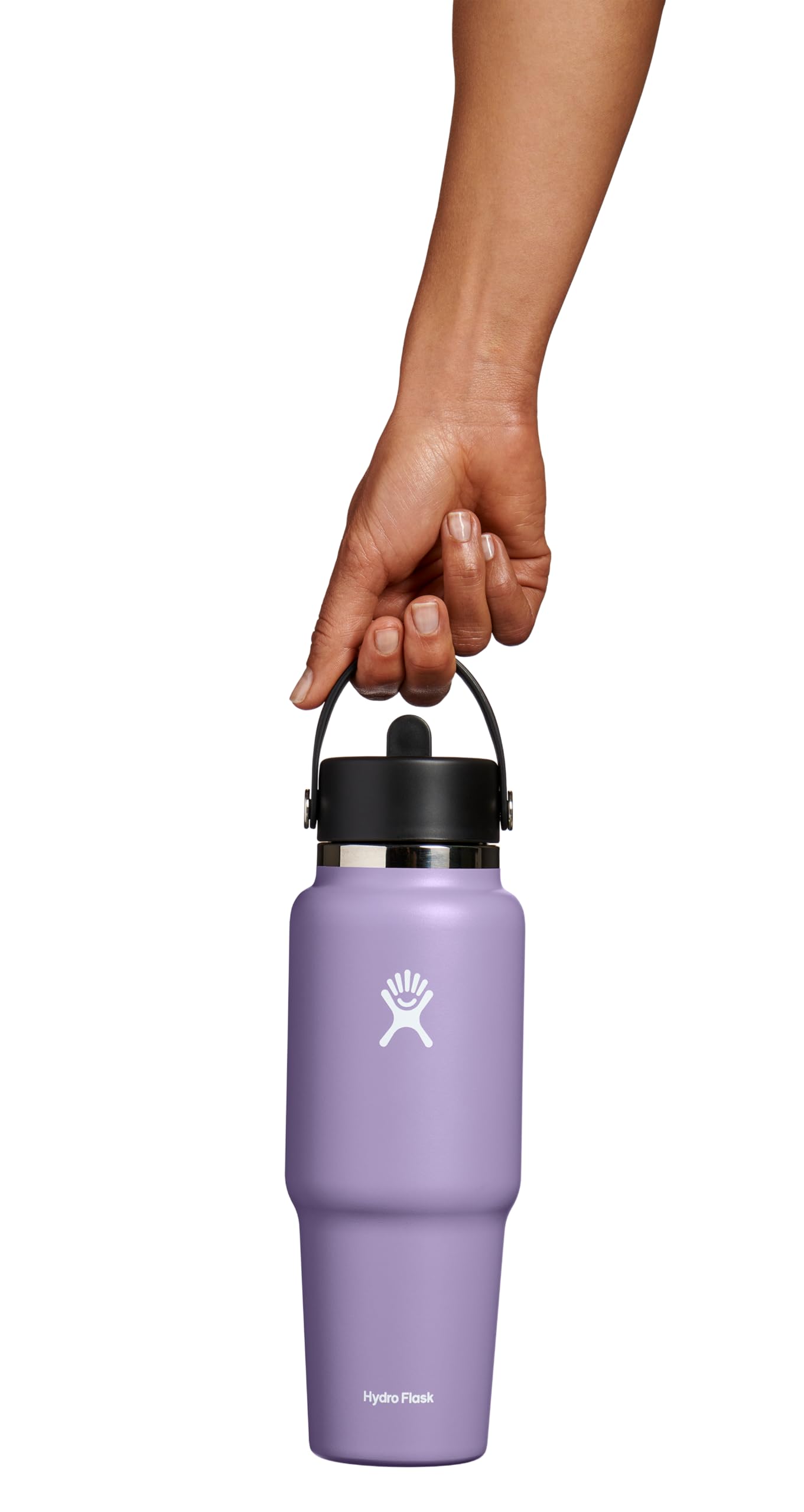 Foto 5 pulgar | Botella De Agua Hydro Flask Wide Flex Straw 950 Ml Moonshadow - Venta Internacional.