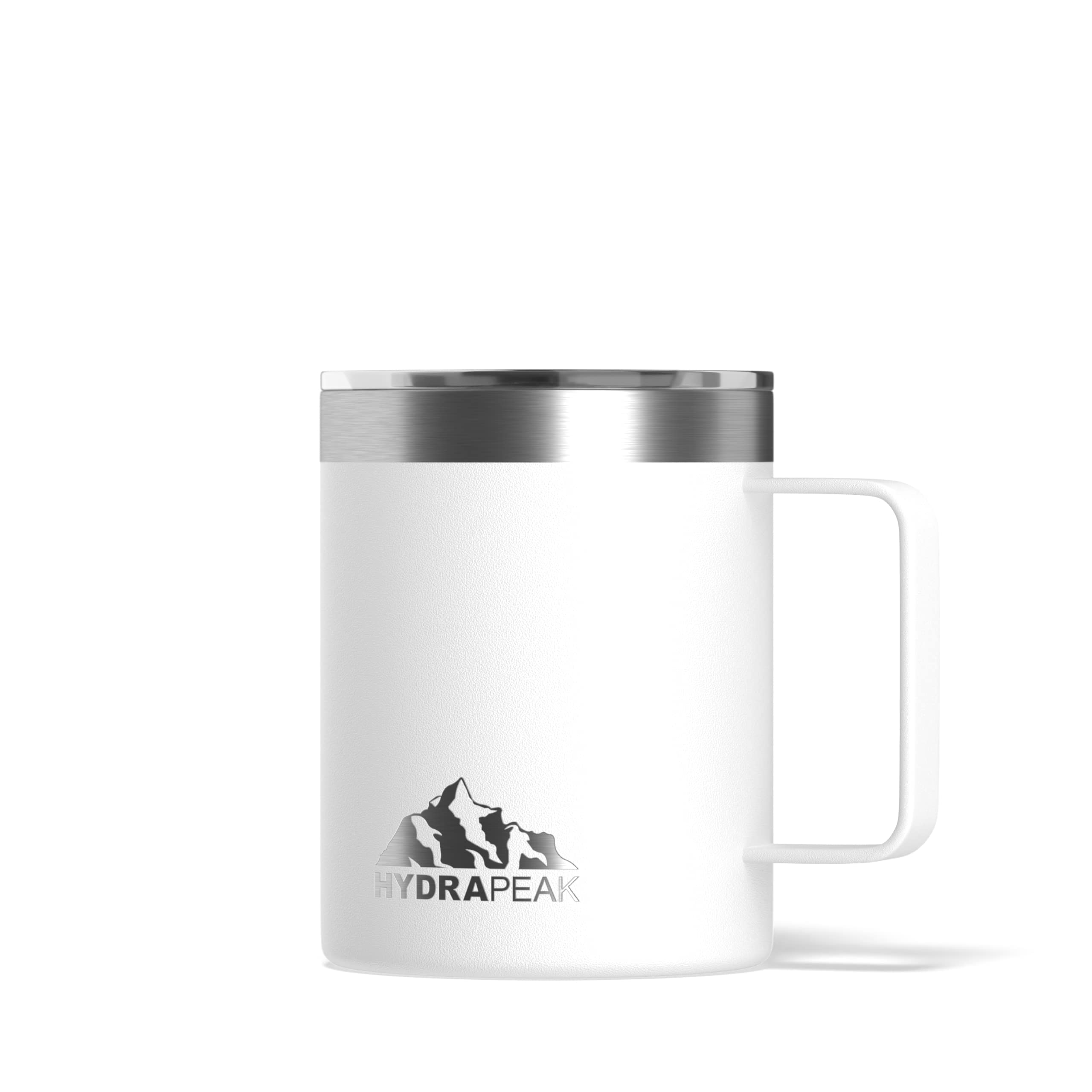 Foto 2 pulgar | Taza De Café Hydrapeak Con Aislamiento De Acero Inoxidable, 400 Ml, Color Blanco - Venta Internacional.