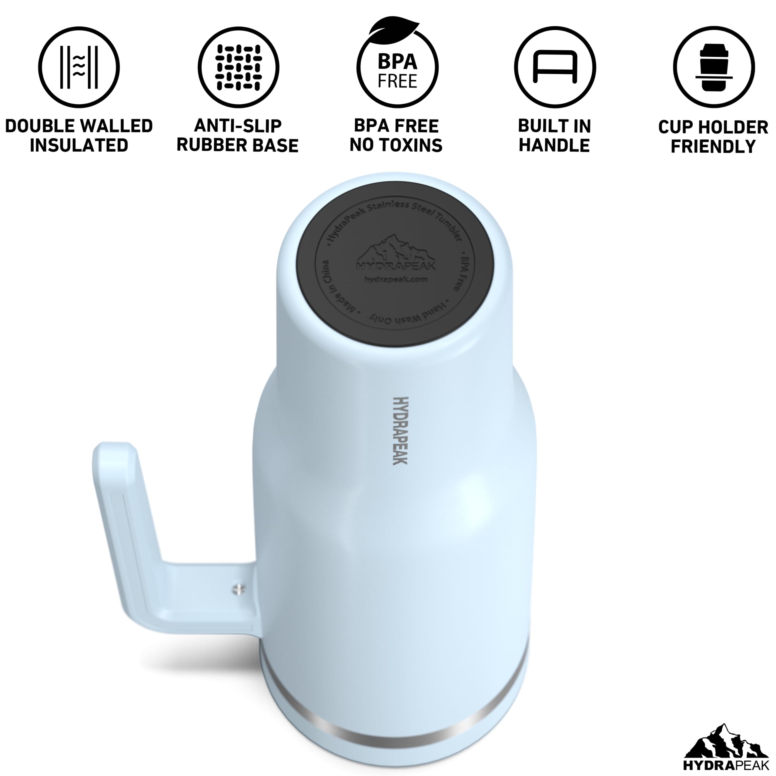 Foto 4 pulgar | Botella De Agua Aislante Hydrapeak Voyager 1.2 L Con Pajita Y Tapa - Venta Internacional.