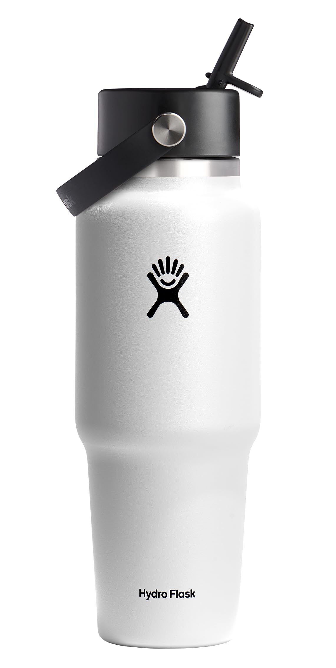 Foto 2 pulgar | Botella De Agua Hydro Flask Wide Flex Straw 946 Ml, Color Blanco - Venta Internacional.