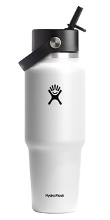 Foto 1 | Botella De Agua Hydro Flask Wide Flex Straw 946 Ml, Color Blanco - Venta Internacional.