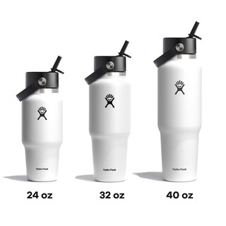 Foto 5 | Botella De Agua Hydro Flask Wide Flex Straw 946 Ml, Color Blanco - Venta Internacional.