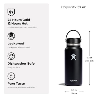 Foto 3 | Botella De Agua Hydro Flask Wide Flex Cap Surf 946 Ml - Venta Internacional.