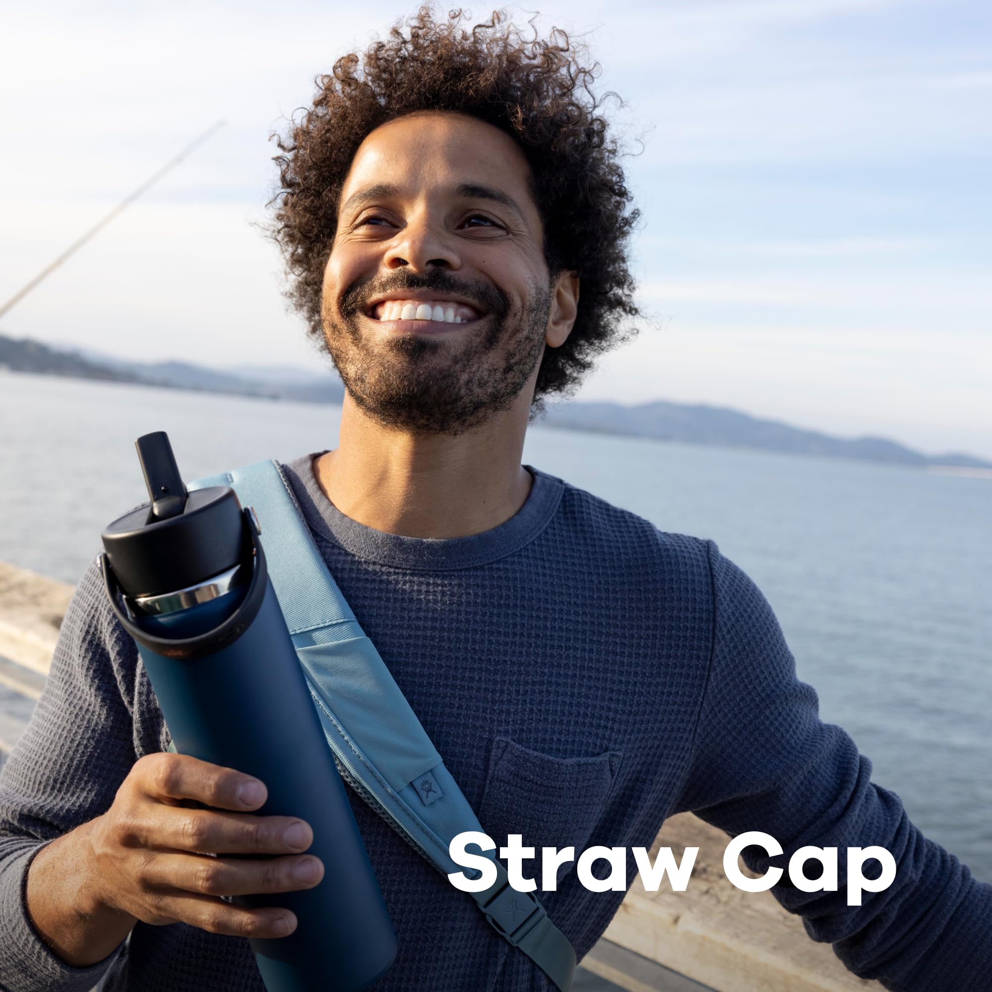 Foto 2 | Botella De Agua Hydro Flask Con Aislamiento De Acero Inoxidable, 950 Ml - Venta Internacional.