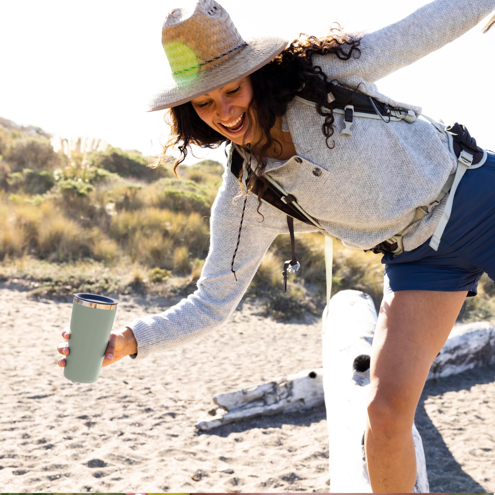 Foto 3 | Vaso Hydro Flask All Around De 590 Ml Con Tapa A Presión - Venta Internacional.