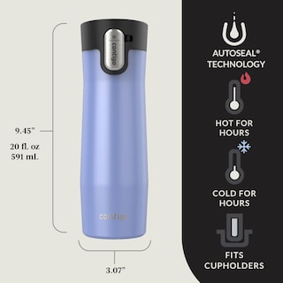 Foto 2 | Taza De Viaje Contigo Autoseal West Loop 590 Ml, Paquete De 2 - Venta Internacional.