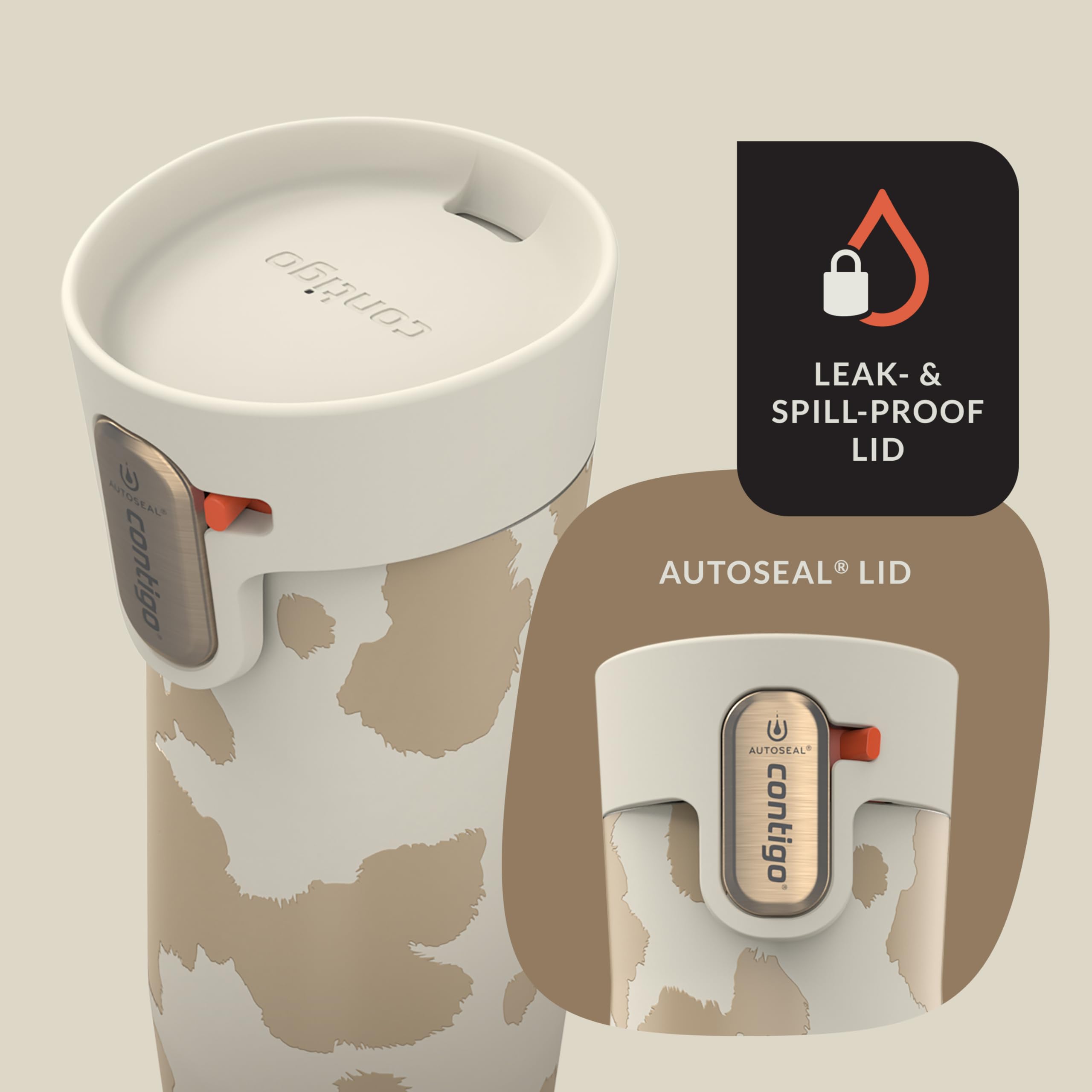 Foto 5 pulgar | Taza De Viaje Contigo X Ally Love West Loop 3.0, 473 Ml, Leche De Avena - Venta Internacional.
