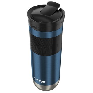 Foto 4 | Taza De Viaje Contigo Snapseal Blueberry De Acero Inoxidable, 600 Ml - Venta Internacional.