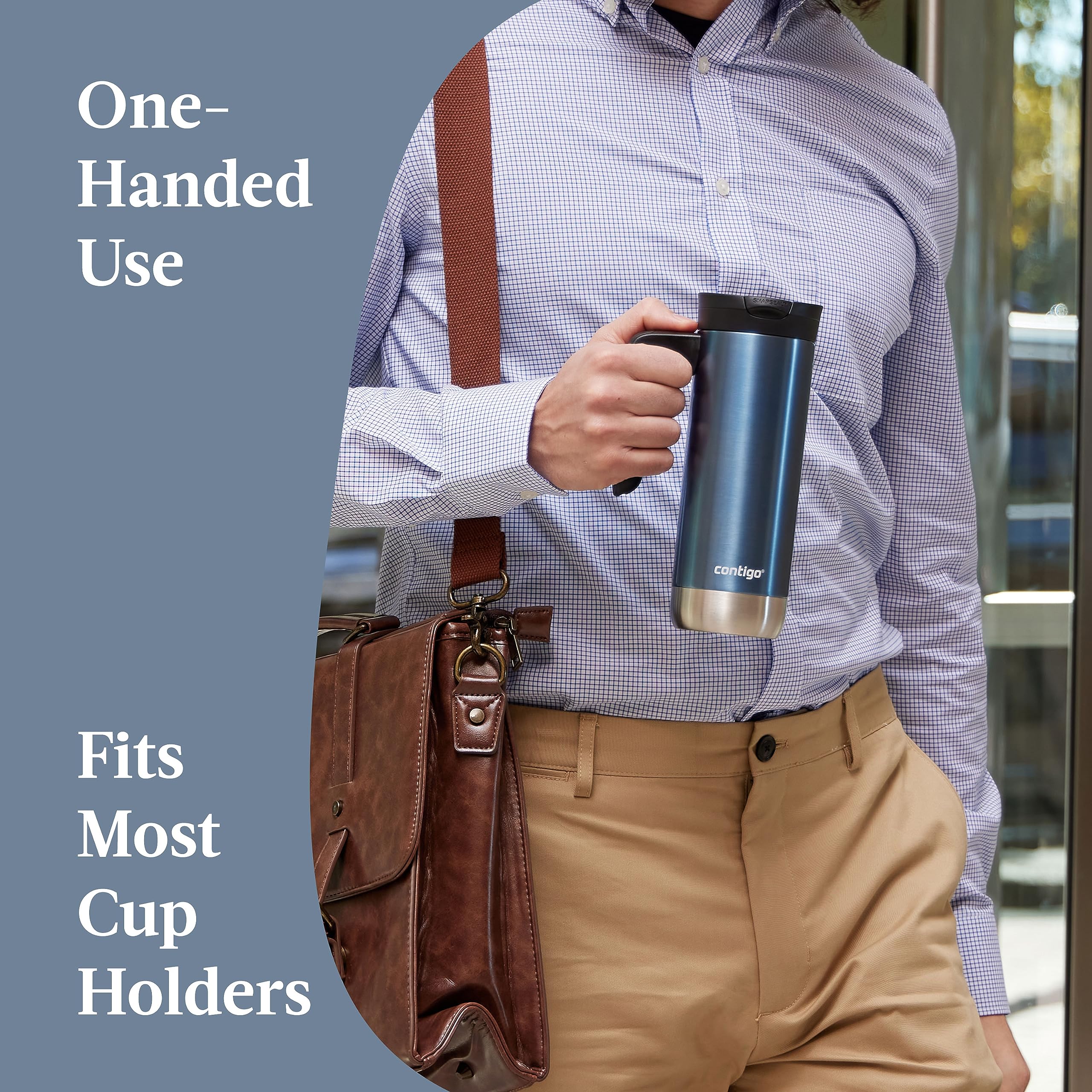 Foto 5 pulgar | Taza De Viaje Contigo Superior 2.0 De Acero Inoxidable 590 Ml - Venta Internacional.