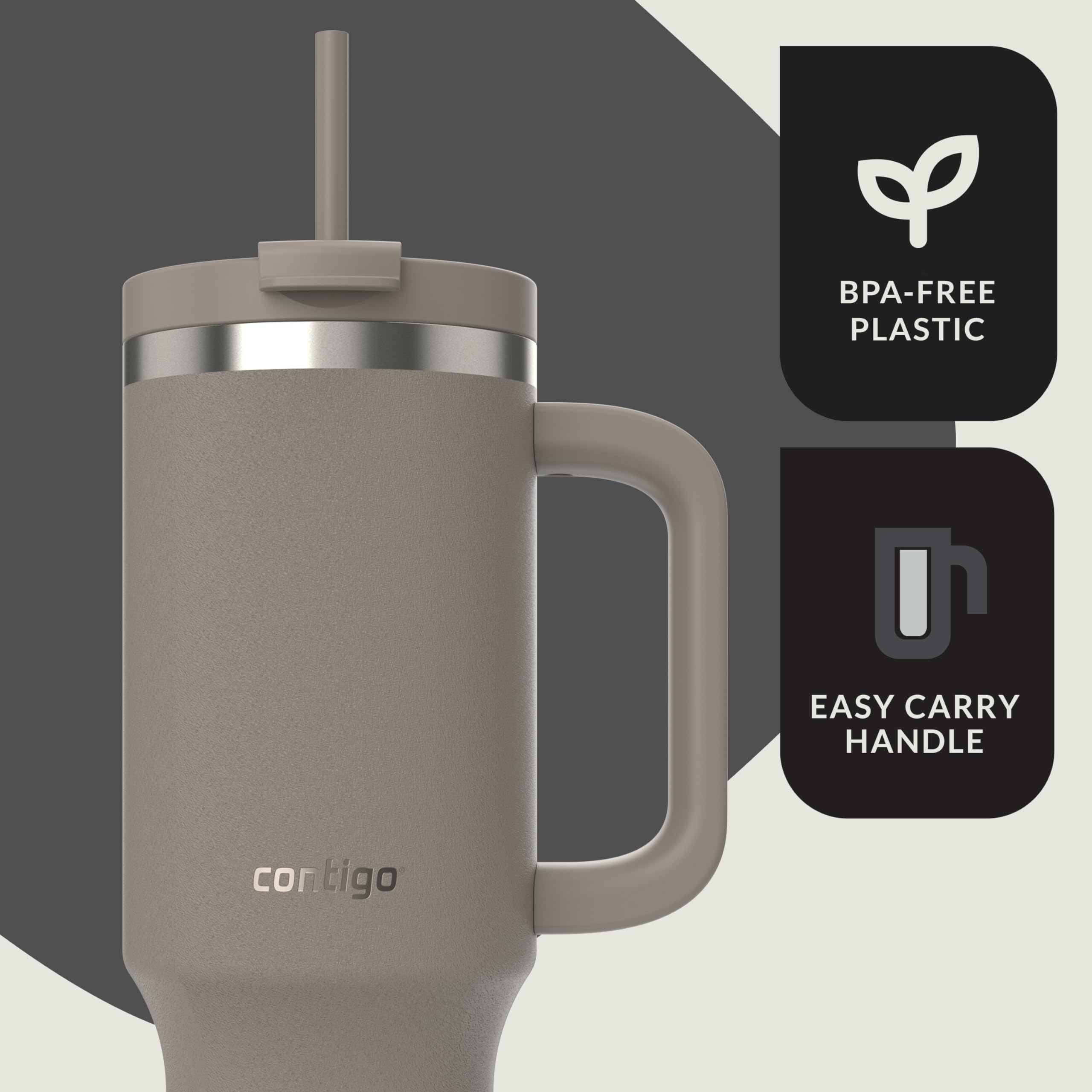 Foto 5 pulgar | Vaso Contigo Streeterville De Acero Inoxidable De 1,2 L Con Aislamiento Al Vacío - Venta Internacional.