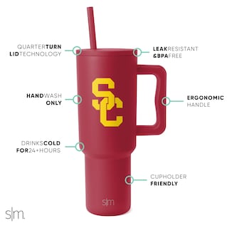 Foto 2 | Tumbler Simple Modern Usc Trojans 1.2 L Con Mango Y Pajita - Venta Internacional.