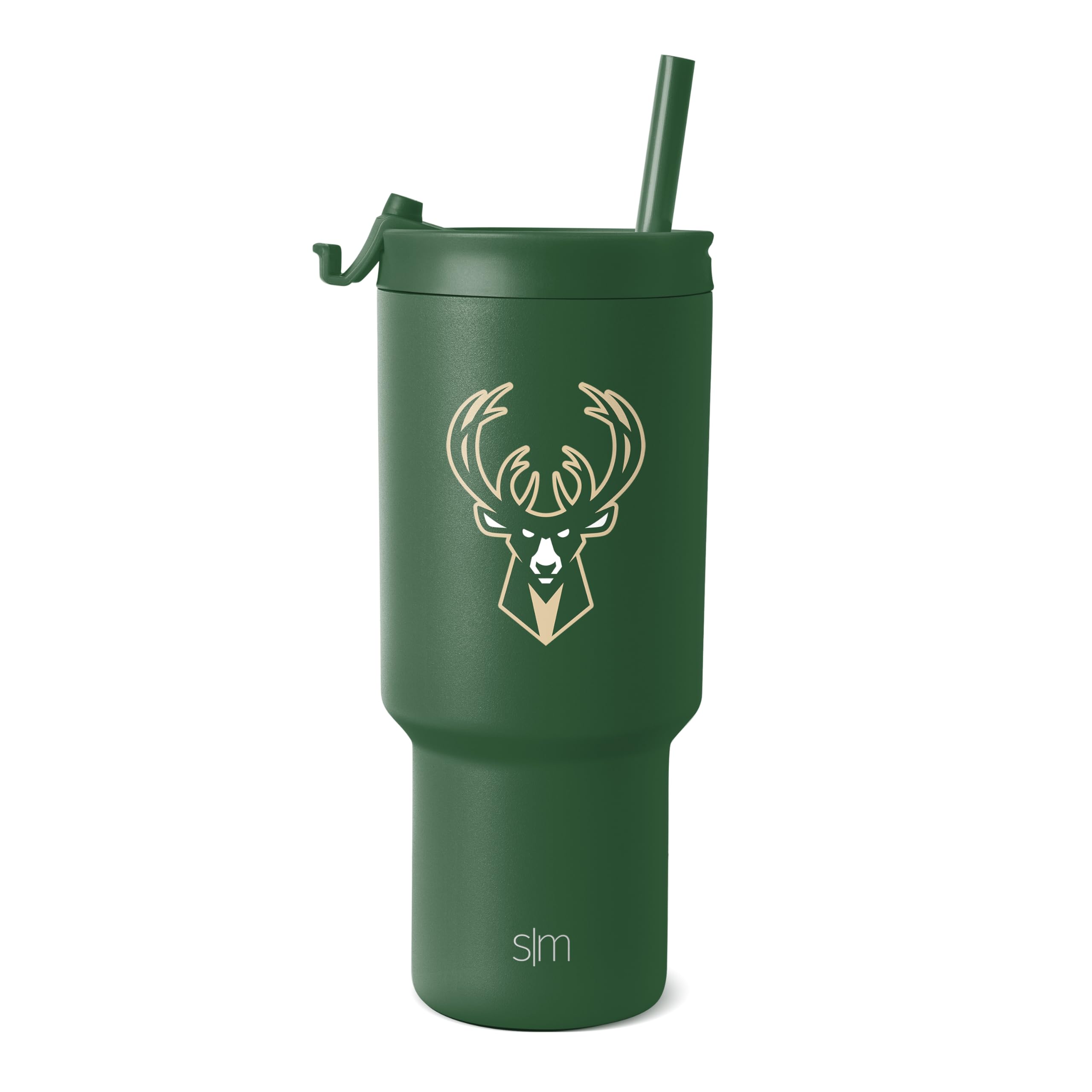 Foto 2 pulgar | Tumbler Simple Modern Con Licencia Oficial De Los Milwaukee Bucks De La Nba - Venta Internacional.