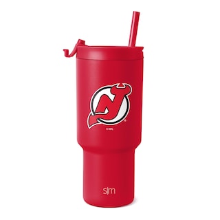 Foto 1 | Vaso Simple Modern Nhl New Jersey Devils De Acero Inoxidable De 900 Ml - Venta Internacional.