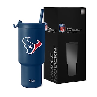 Foto 1 | Vaso Simple Modern Nfl Houston Texans De 900 Ml Con Tapa Abatible - Venta Internacional.