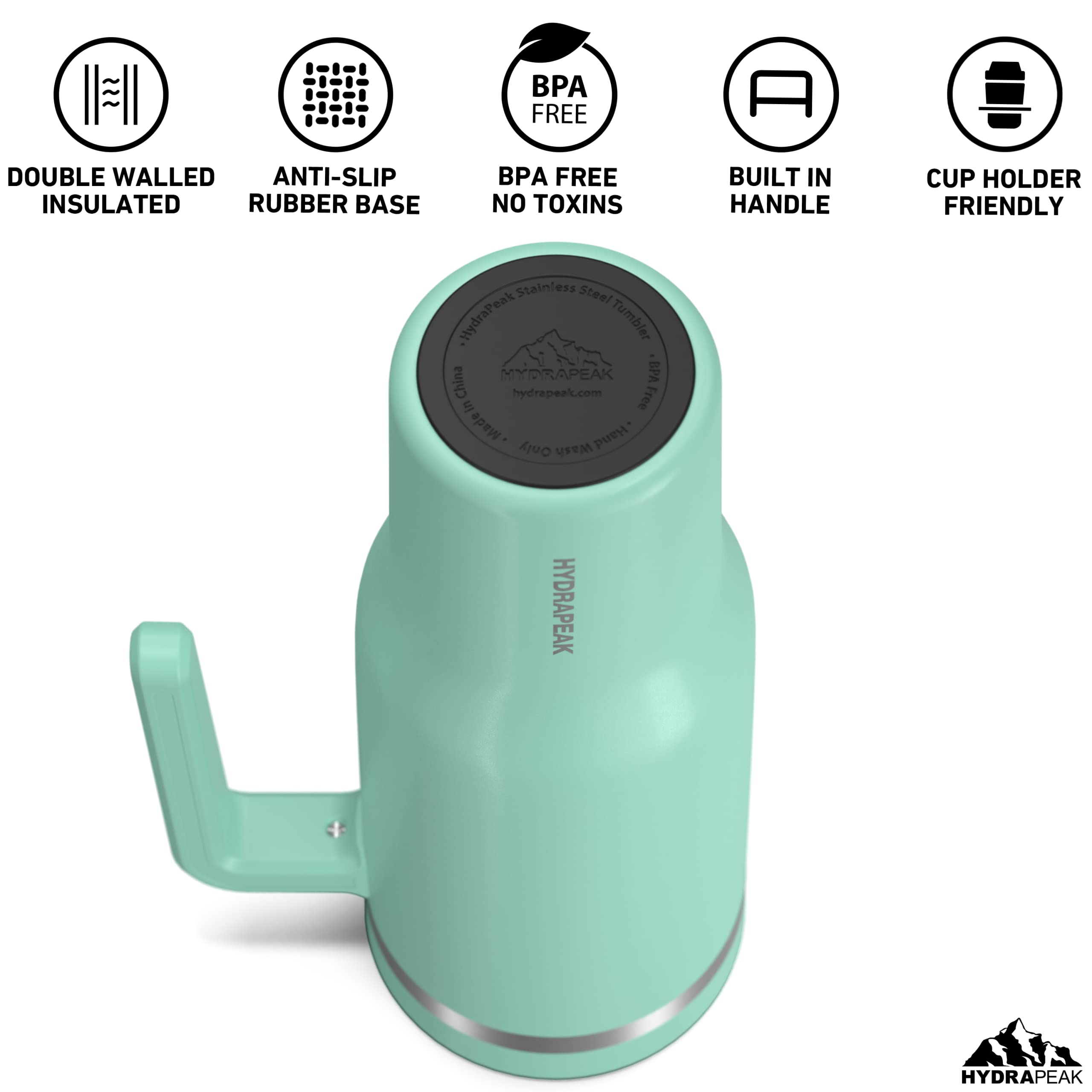 Foto 4 pulgar | Botella De Agua Aislante Hydrapeak Voyager 1.2 L Con Pajita Y Tapa - Venta Internacional.