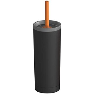 Foto 1 | Vaso Asobu Sippy De Acero Inoxidable De Doble Pared, 600 Ml, Negro - Venta Internacional.