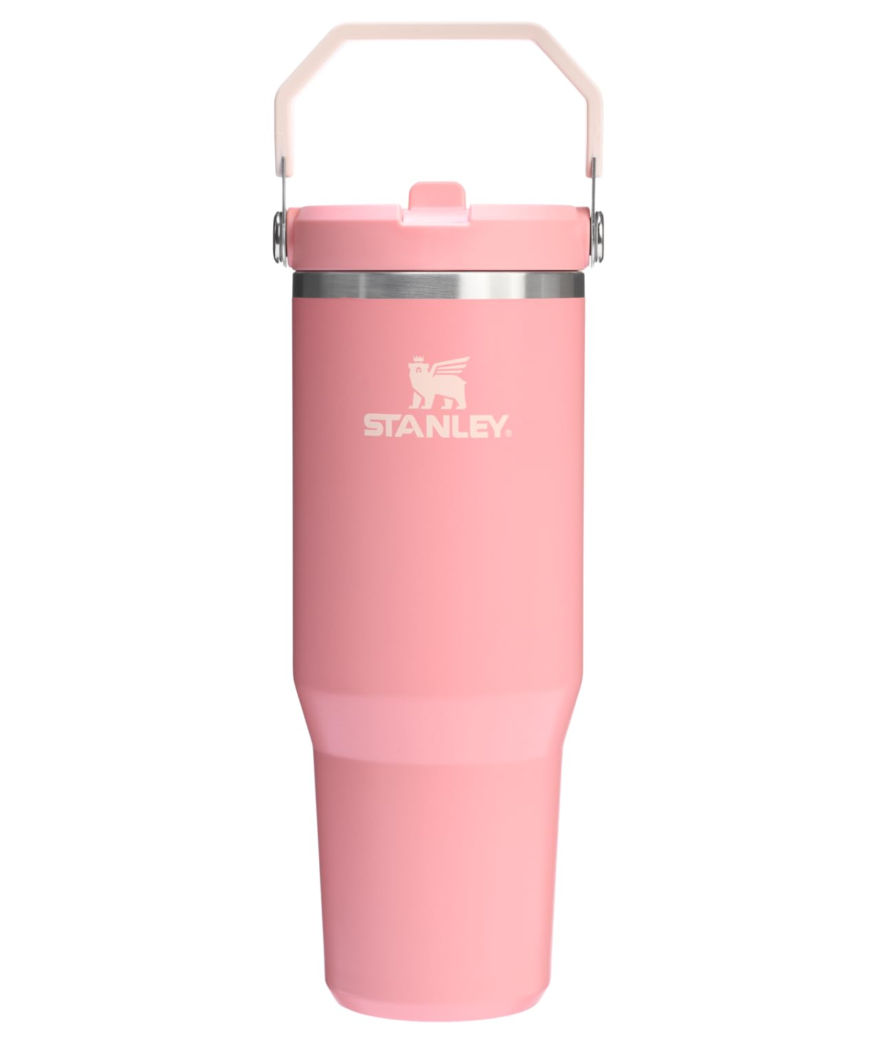 Foto 1 | Vaso Stanley Iceflow 2.0 Con Tapa Abatible, 900 Ml, Mesa Rosa - Venta Internacional.