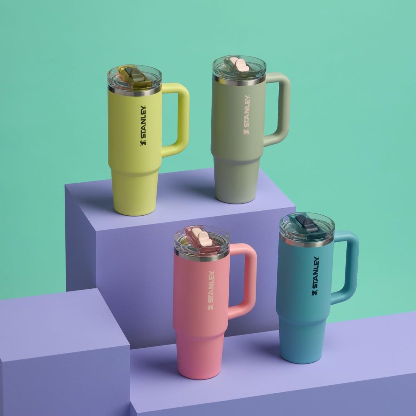 Foto 3 pulgar | Vaso Stanley Quencher Protour Flip Straw, 900 Ml, Acero Inoxidable - Venta Internacional.