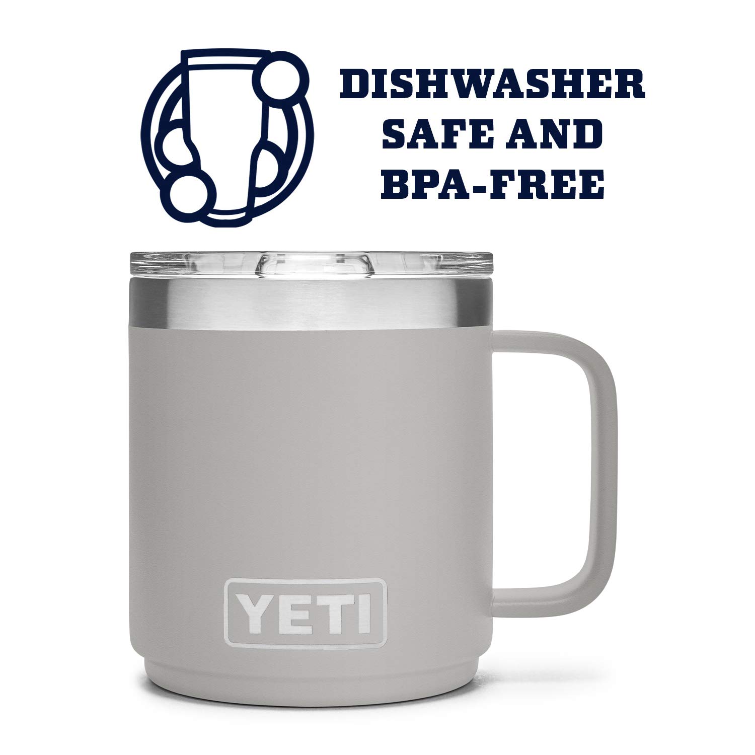 Foto 5 pulgar | Taza Yeti Rambler De Acero Inoxidable Con Aislamiento Al Vacío De 300 Ml - Venta Internacional.