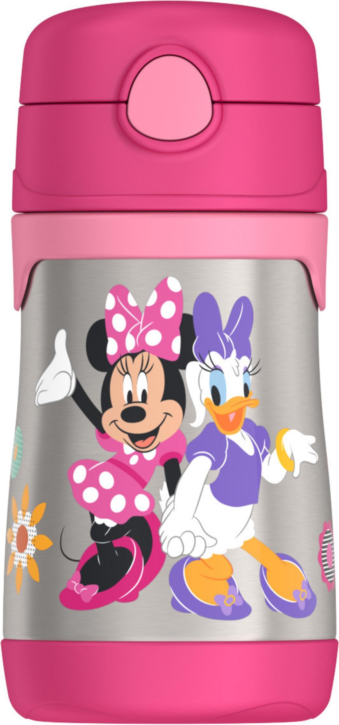 Foto 2 pulgar | Botella Termo Con Pajita De Acero Inoxidable Con Aislamiento Al Vacío De 300 Ml - Venta Internacional.