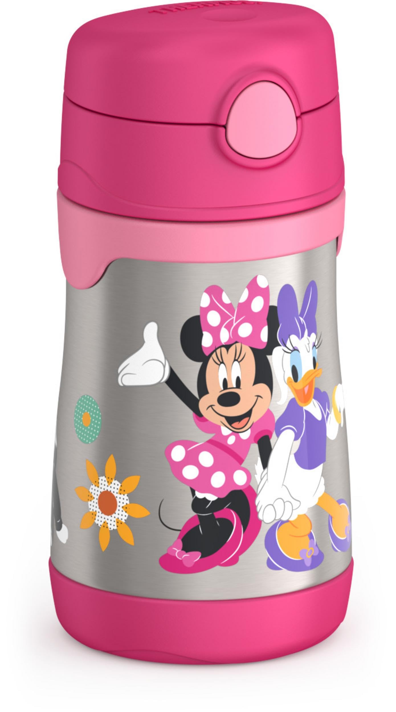 Foto 4 pulgar | Botella Termo Con Pajita De Acero Inoxidable Con Aislamiento Al Vacío De 300 Ml - Venta Internacional.