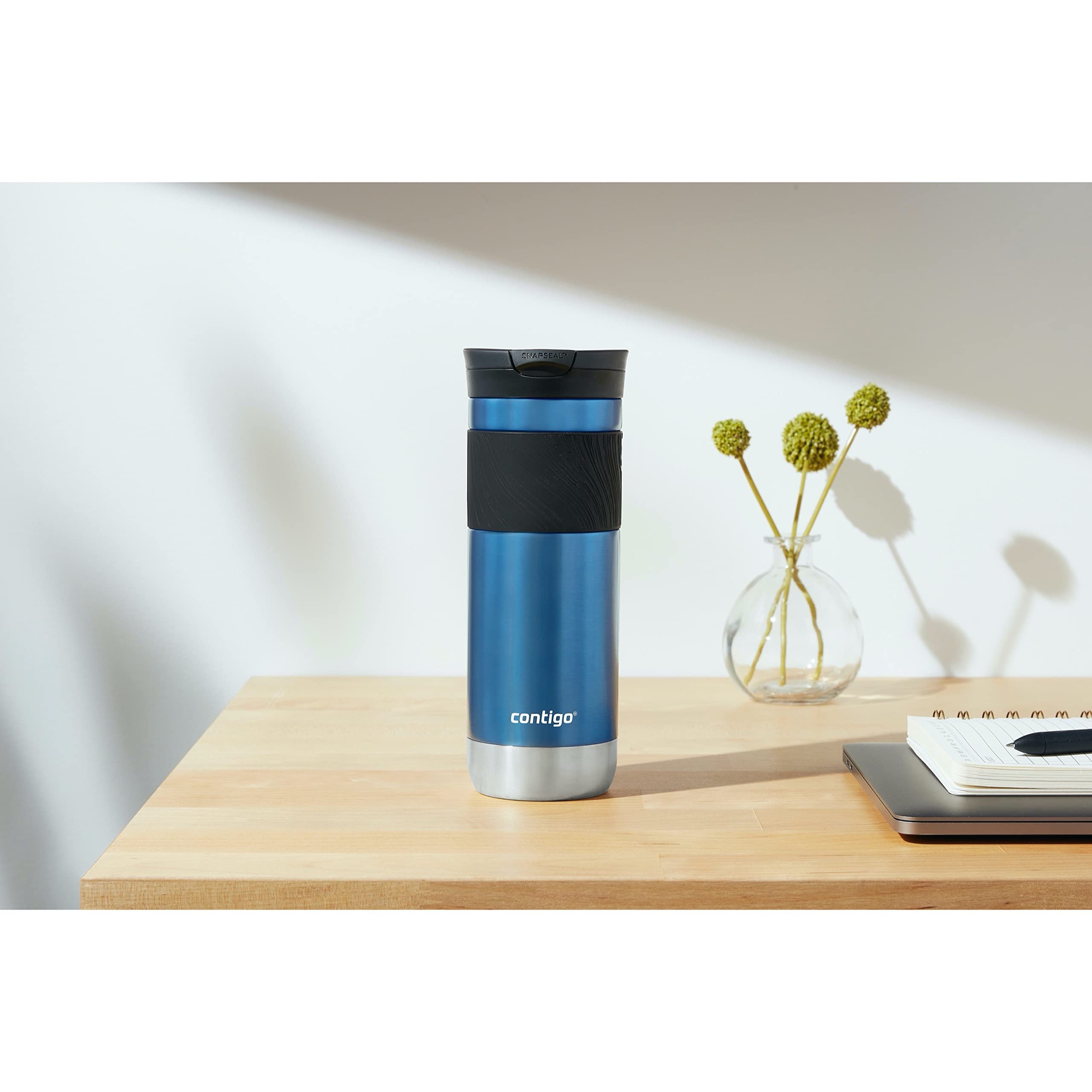 Foto 4 | Taza De Viaje Contigo Byron Con Aislamiento Al Vacío De 590 Ml Blue Corn - Venta Internacional.