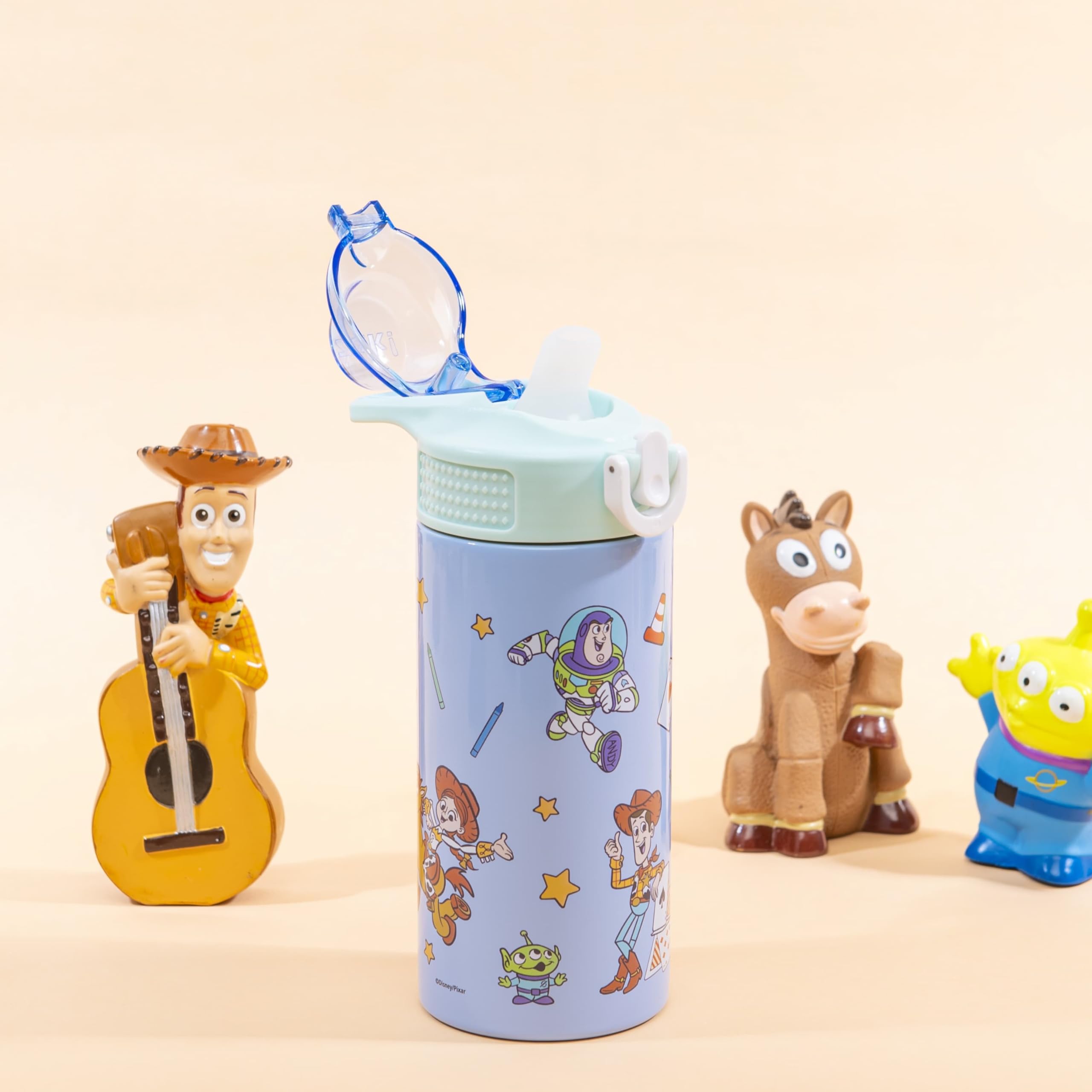 Foto 3 pulgar | Botella De Agua Zak Designs Disney Toy Story Sage De 400 Ml  Inoxidable - Venta Internacional.