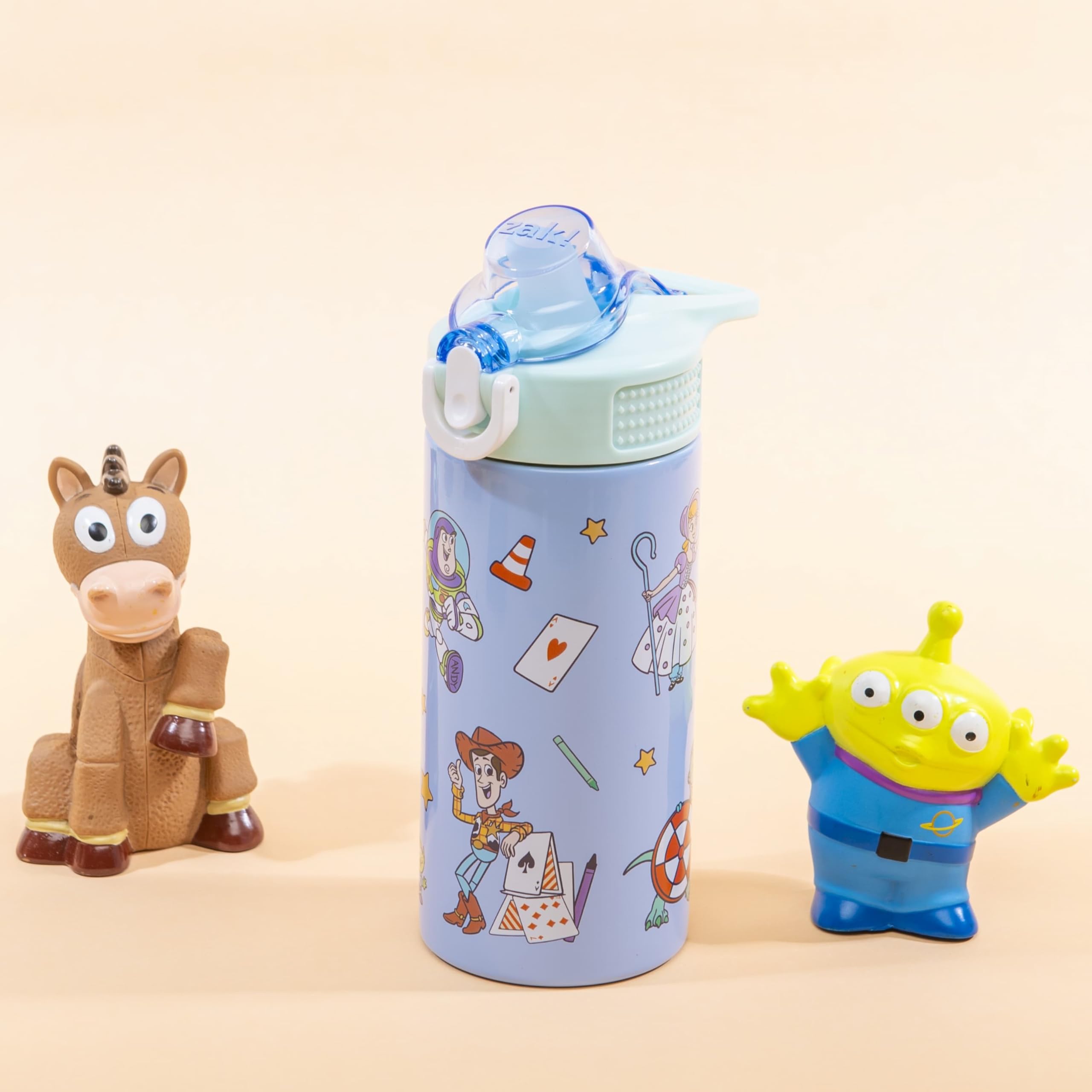 Foto 4 pulgar | Botella De Agua Zak Designs Disney Toy Story Sage De 400 Ml  Inoxidable - Venta Internacional.