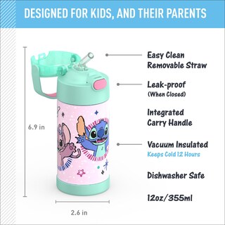 Foto 2 | Botella De Agua Thermos Funtainer 12 Oz Para Niños De Acero Inoxidable - Venta Internacional.