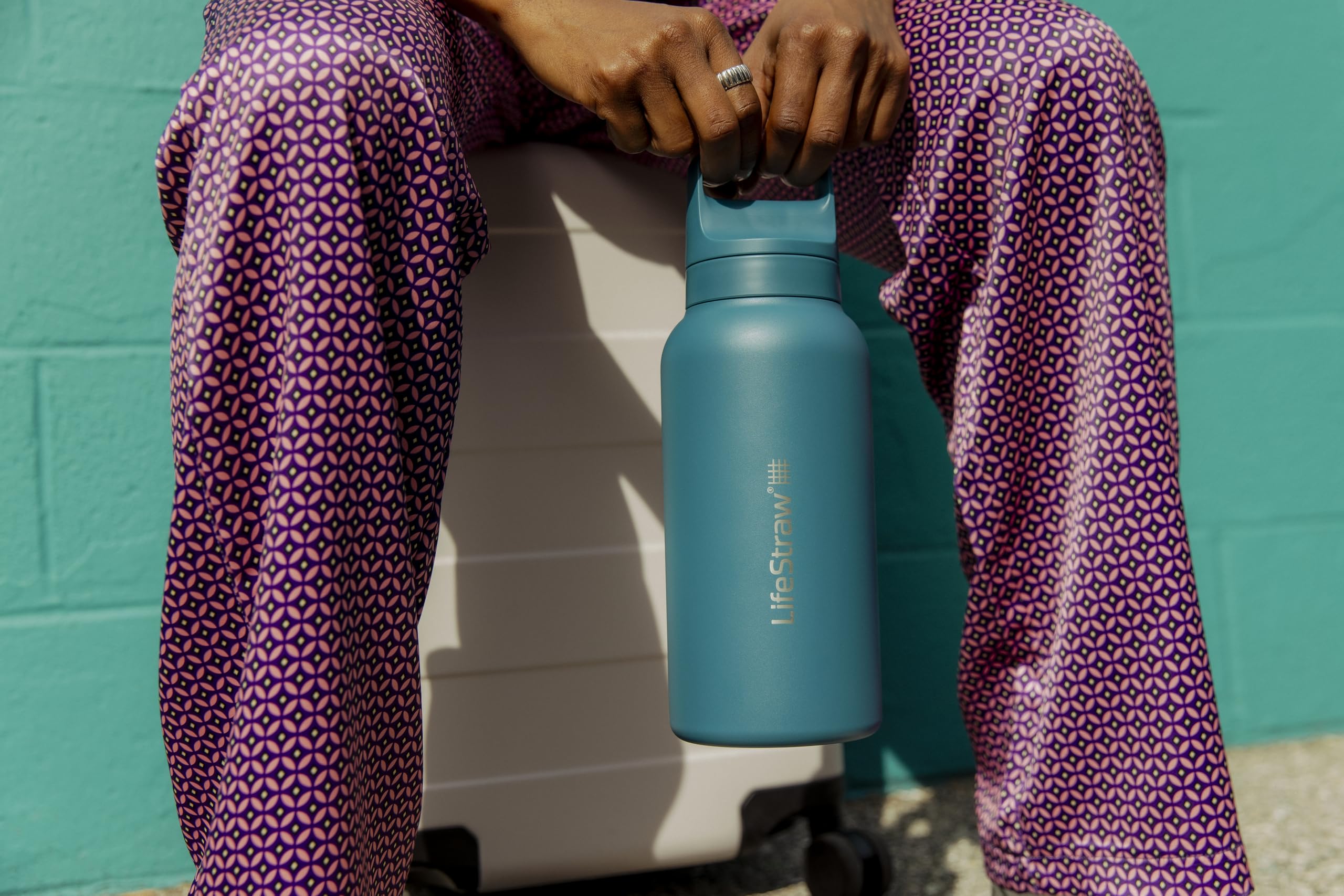 Foto 6 pulgar | Botella De Filtro De Agua Lifestraw Go Series 1l Con Aislamiento - Venta Internacional.