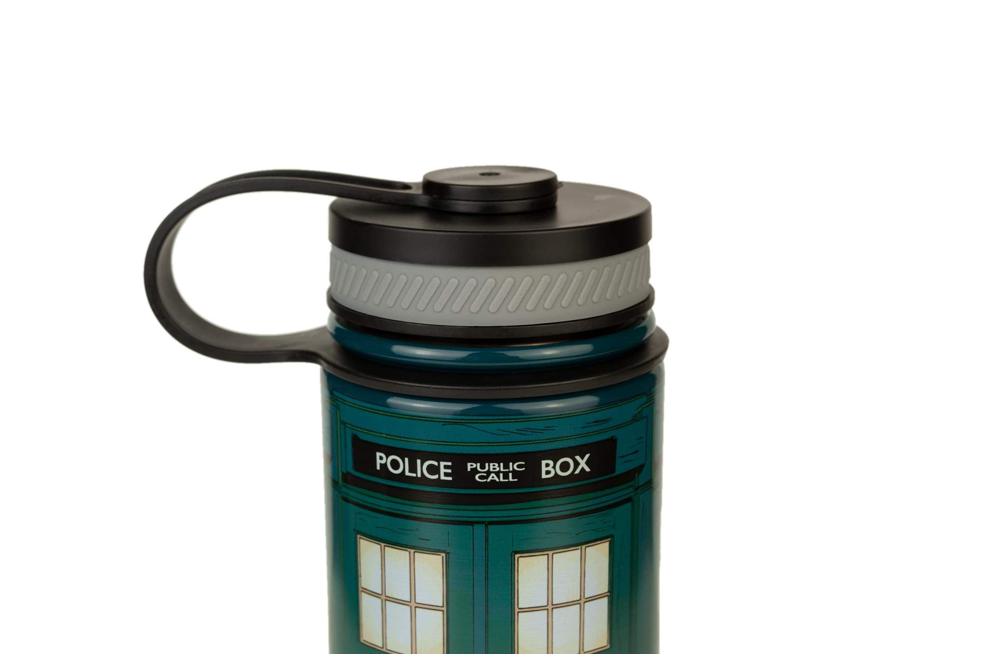 Foto 5 pulgar | Botella De Agua Doctor Who Tardis De Acero Inoxidable 550 Ml - Venta Internacional.
