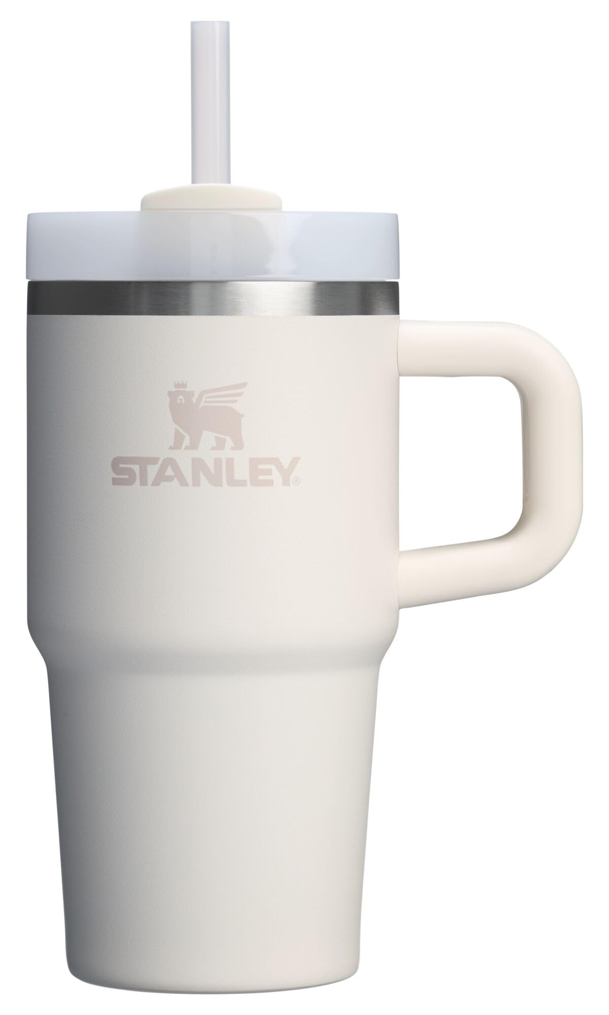 Foto 2 pulgar | Vaso Stanley Quencher H2.0 Con Mango Y Pajita  590 Ml  Color Crema - Venta Internacional.