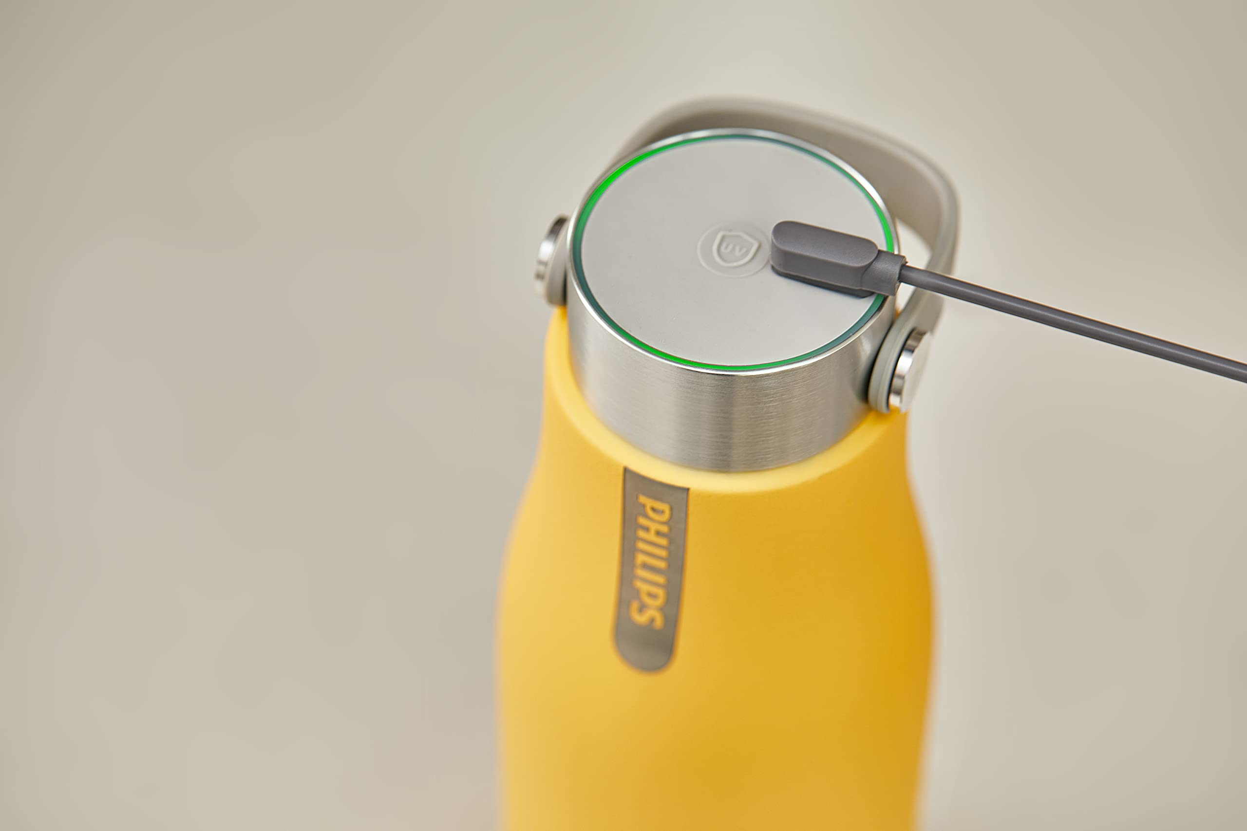 Foto 4 pulgar | Botella De Agua Philips Gozero Uv Autolimpiante 600 Ml Amarilla - Venta Internacional.