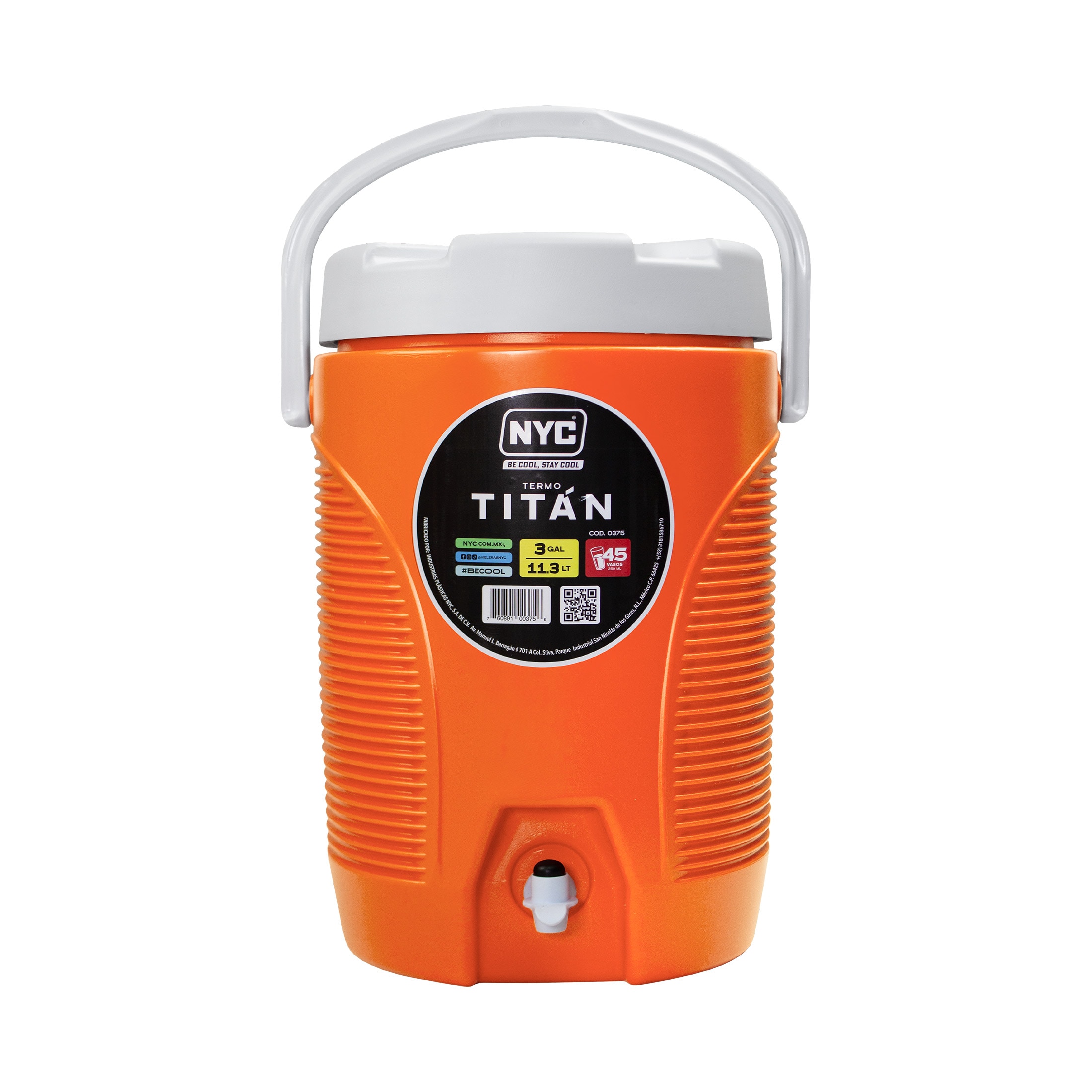 Termo Titan Despachador 11.3l 3 Gal 0375 Nyc $915
