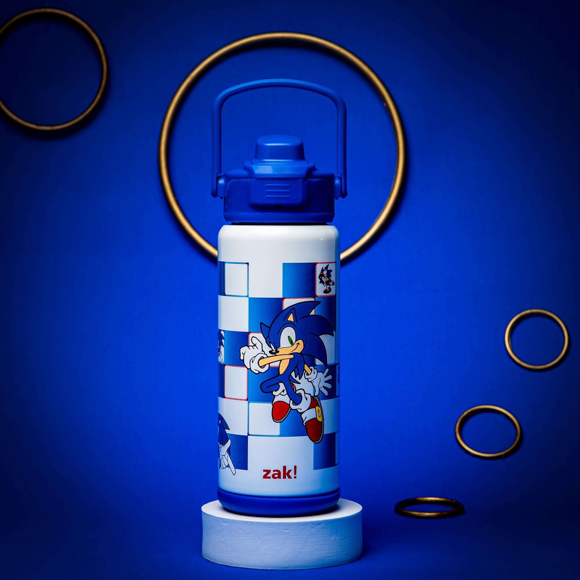 Foto 5 pulgar | Botella Aislante Zak! Beacon Sonic The Hedgehog  600 Ml - Venta Internacional.