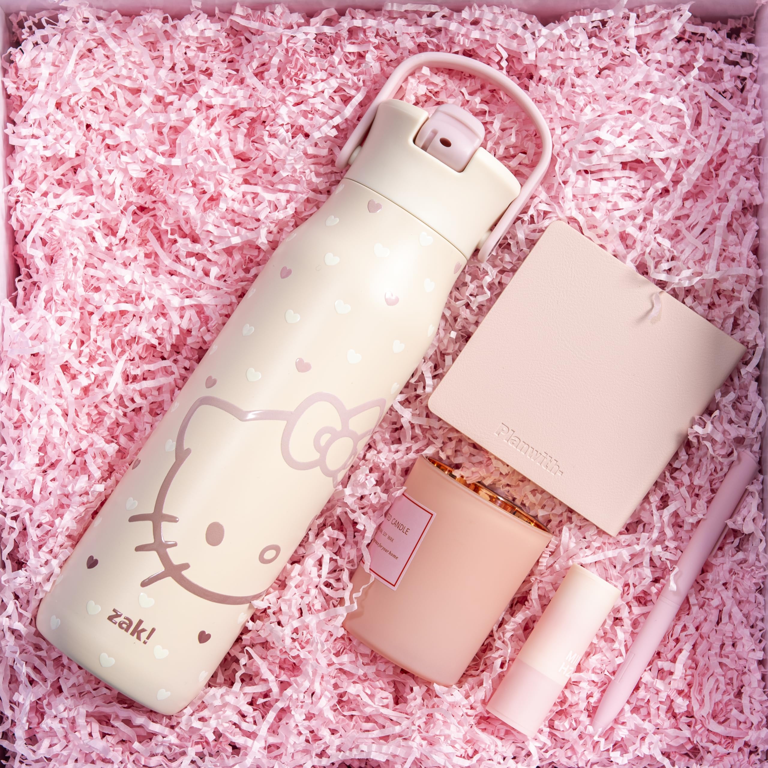 Foto 3 pulgar | Botella De Agua Zak Designs Sanrio Hello Kitty 950 Ml De Acero Inoxidable - Venta Internacional.